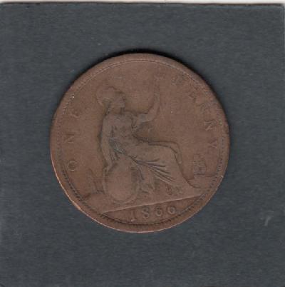 Beschrijving: 1 Penny  VICTORIA 